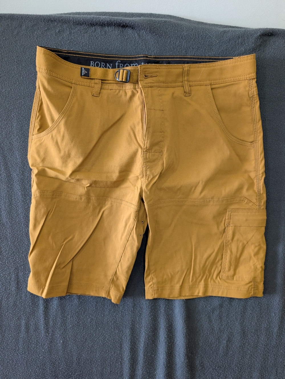 PrAna Stretch Zion Hiking Biking Shorts - Men's Size 34x10